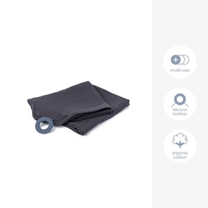 Cape d'allaitement mom'n play tetra grey Gris