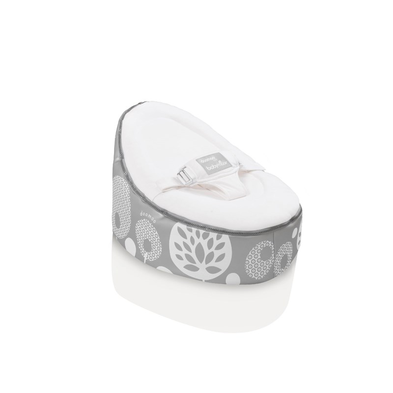 Doomoo basics - Transat bébé multifonction flower argent