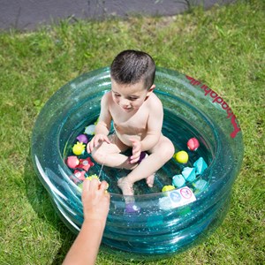 Baignoire gonflable lagon avec bouchon