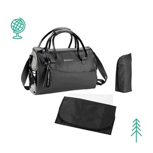 Sac à langer glossy et matelas à langer