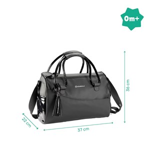 Sac à langer glossy et matelas à langer