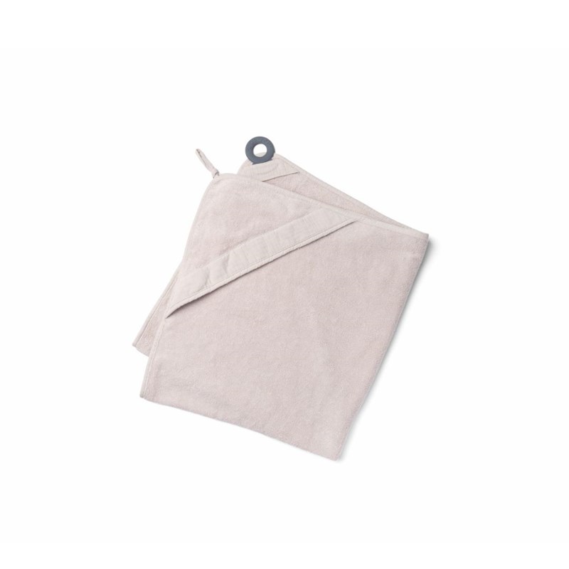 Cape de bain et anneau dentition, almond