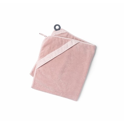 Doomoo basics - Cape de bain et anneau dentition, pink