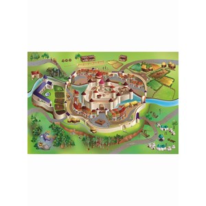 Tapis enfant 100x150 multicolore