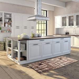 Tapis de cuisine 67x180 beige