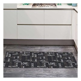Tapis de cuisine 67x180 gris