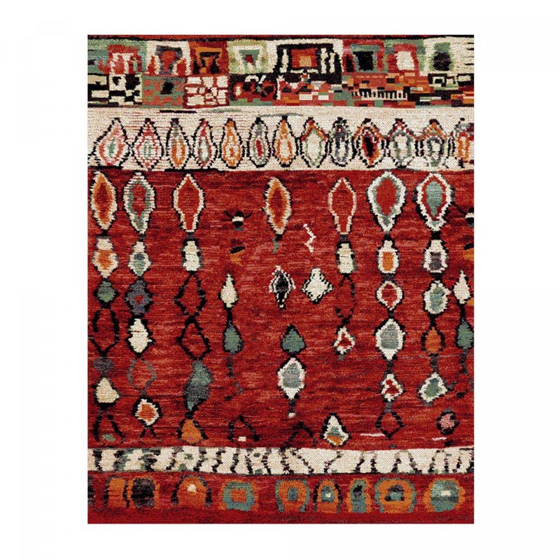 Un Amour de Tapis - Tapis berbère style 140x200 rouge