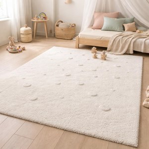 Tapis enfant 120x160 blanc