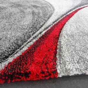 Tapis salon 80x150 rouge