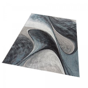 Tapis salon 200x290 bleu