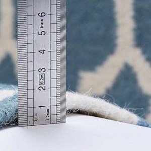 Tapis kilim 170x240 bleu