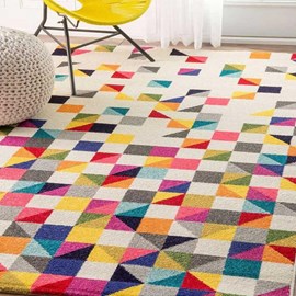 Tapis salon 160x230 multicolore