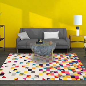 Tapis salon 160x230 multicolore