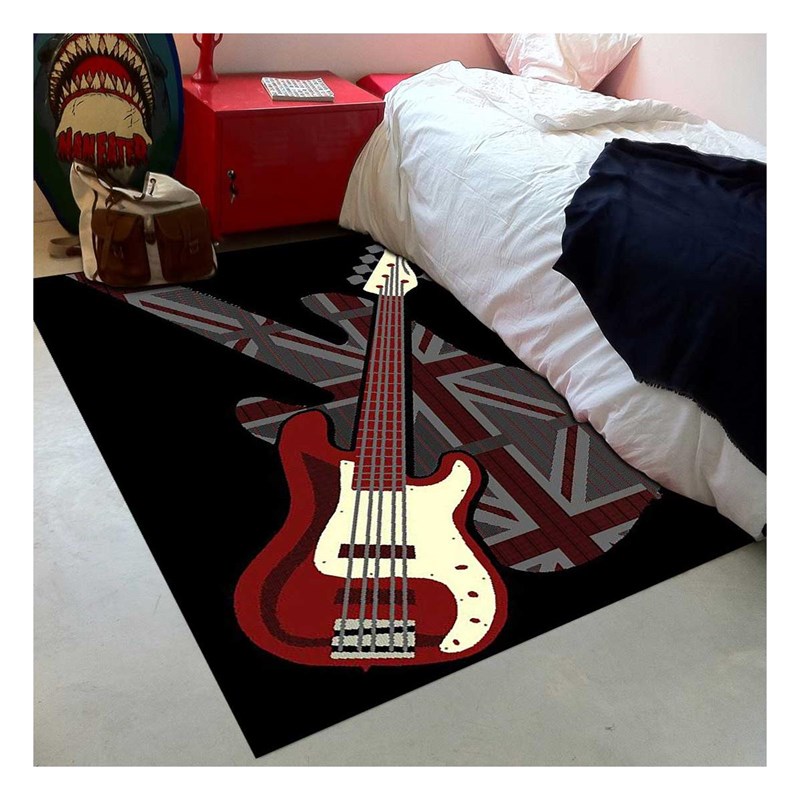 Un Amour de Tapis - Tapis enfant 235x320 noir