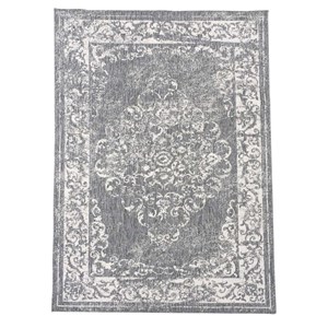 Tapis exterieur 280x380 argent