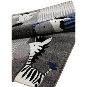 Tapis enfant 280x380 bleu