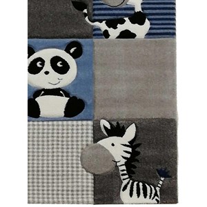 Tapis enfant 280x380 bleu