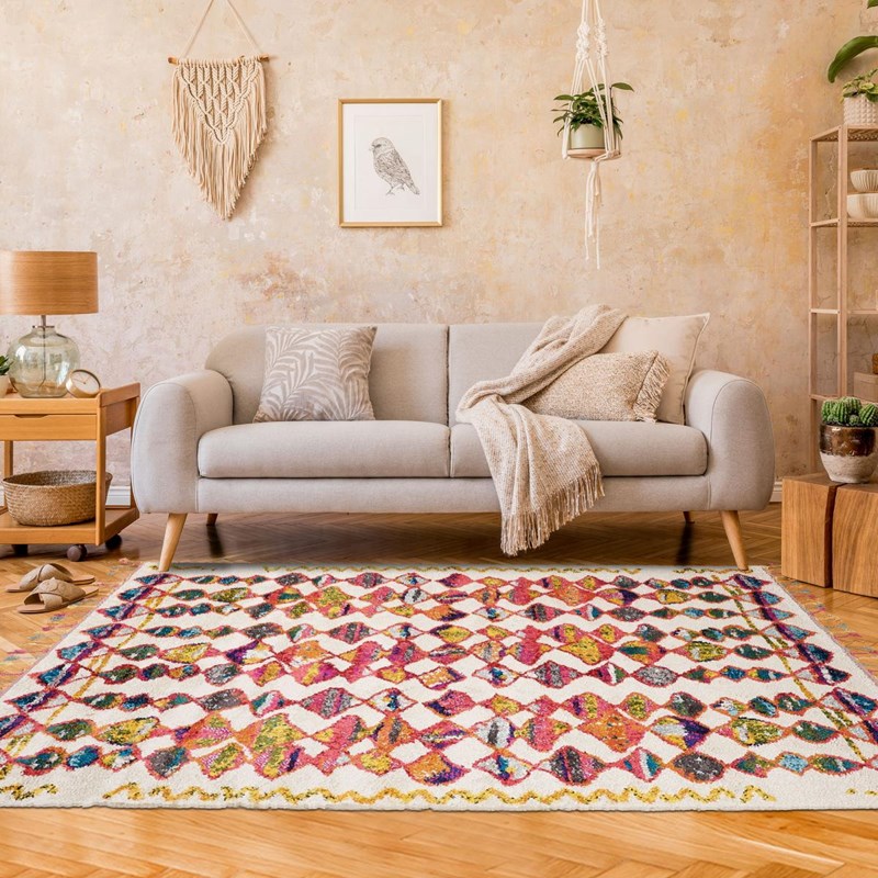 Un Amour de Tapis - Tapis berbère style 160x230 multicolore
