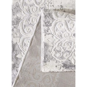 Tapis orient style 80x300 gris