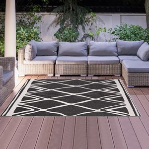 Tapis exterieur 200x290 noir