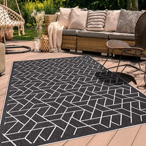 Tapis exterieur 200x290 noir
