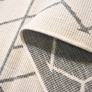 Tapis exterieur 280x380 argent