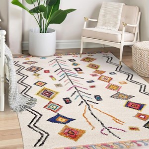 Tapis berbère style 120x170 multicolore