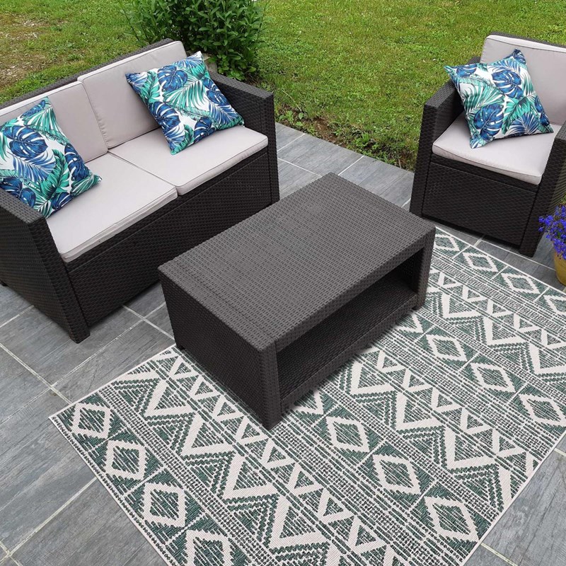 Un Amour de Tapis - Tapis exterieur 80x150 vert
