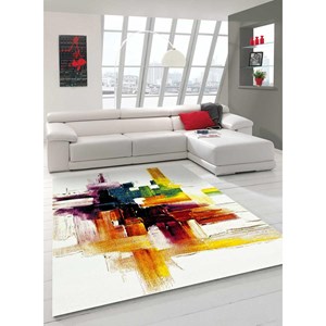 Tapis salon 120x170 crème