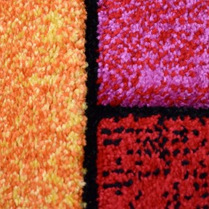 Tapis salon 80x150 multicolore