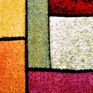 Tapis salon 80x150 multicolore