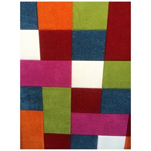Tapis enfant 80x150 multicolore