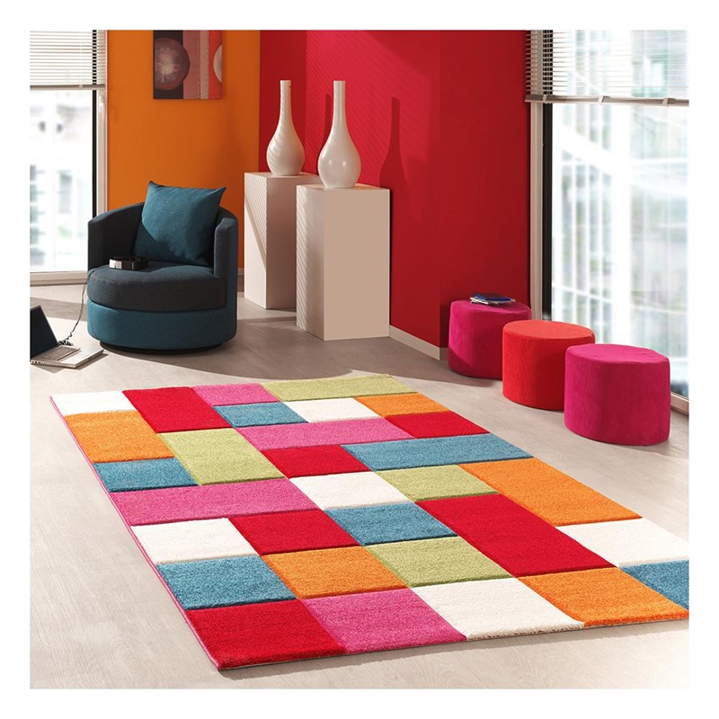 Un Amour de Tapis - Tapis enfant 120x170 multicolore
