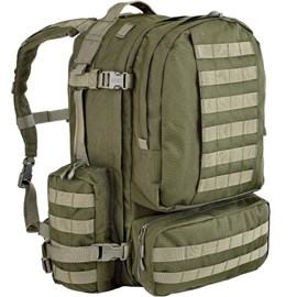Sac à dos extreme modulaire 60l - vert
