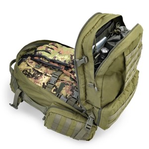 Sac à dos extreme modulaire 60l - vert