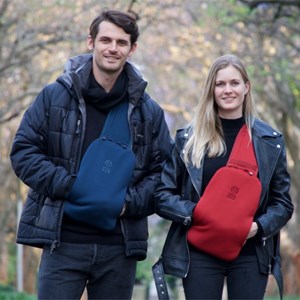 Snugbud class. Bouillotte portative bleu