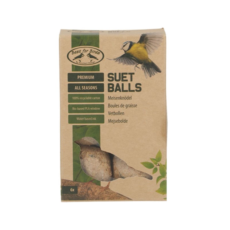 Boules de graisse sans filet - x6