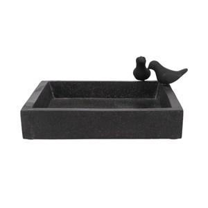 Bain pour oiseaux carré
