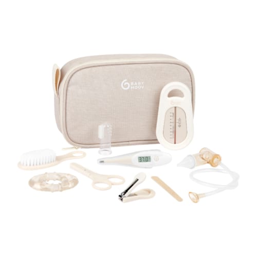Babymoov - Trousse de soin 9 accessoires sable