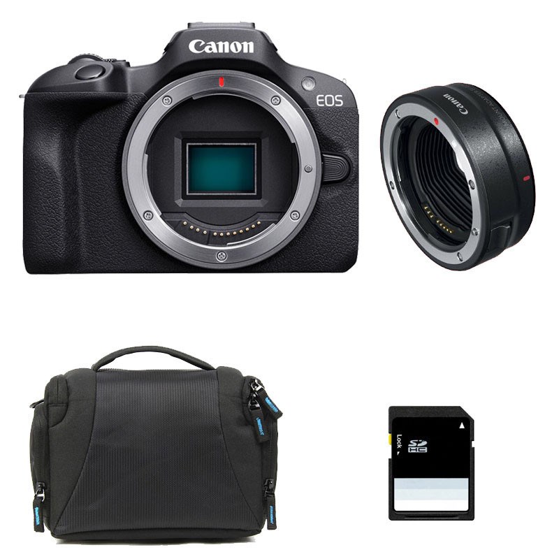 Canon - Canon eos r100 + sac + carte sd 8 go +