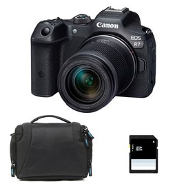 Canon eos r7 + rf-s 18-150mm f3.5-6.3 is stm + sac + carte sd 8 go