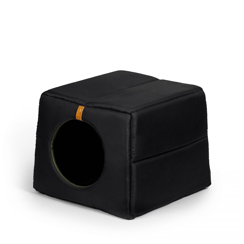 Rexproduct - Luola, niche panier chat noir xxs