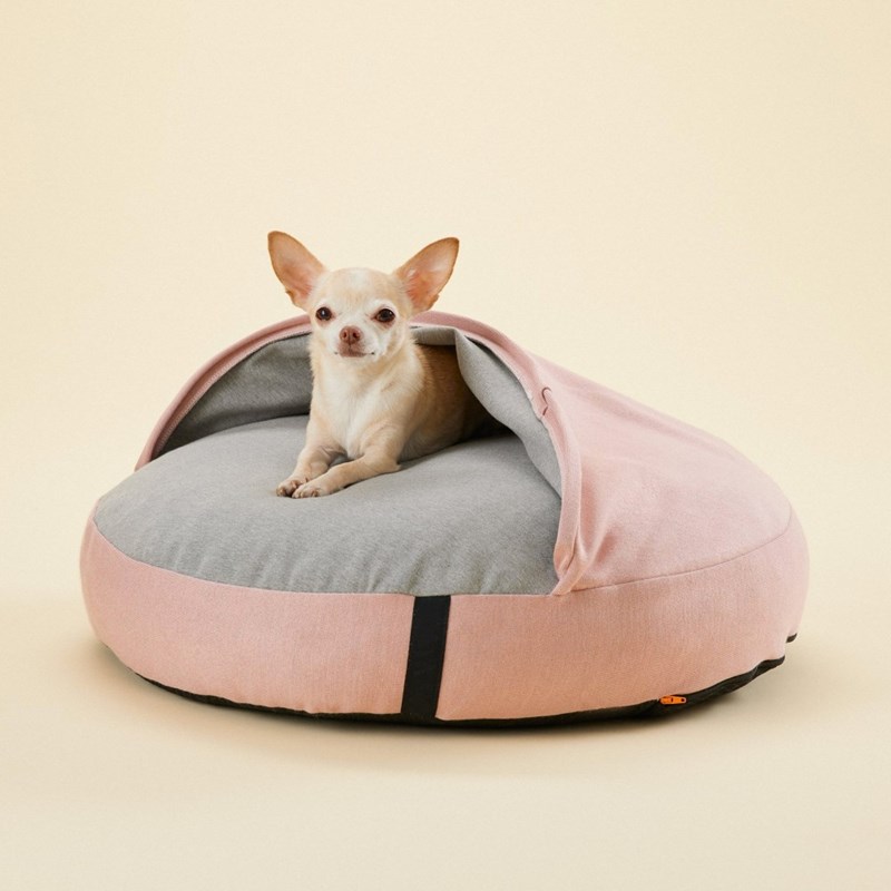 Paikka - Pillota, coussin igloo en tissu rose