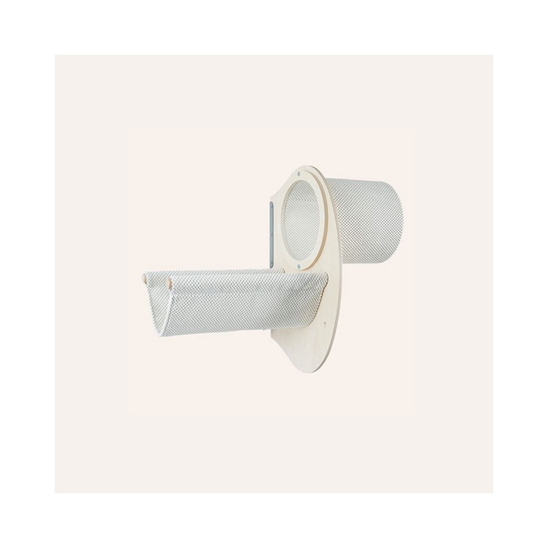 Cosyandozy - Namu, hamac arbre chat blanc bois érable