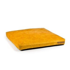 Muovi, tapis pour chien jaune l