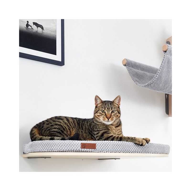 Cosyandozy - Pilvi, arbre à chat gris, bois érable