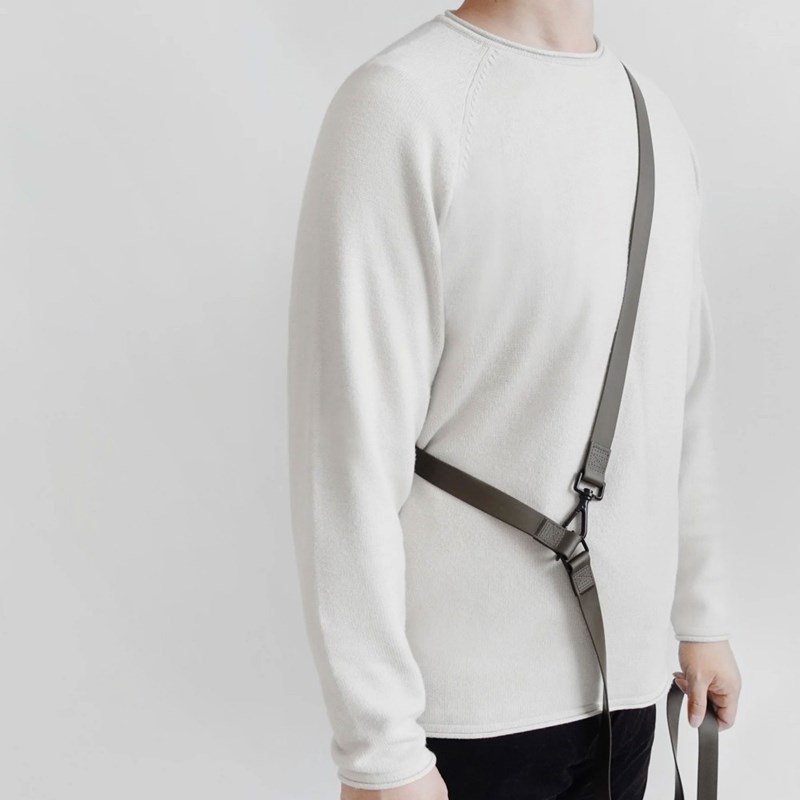 Lambwolf Collective - Mellem, extension de laisse kaki 80cm