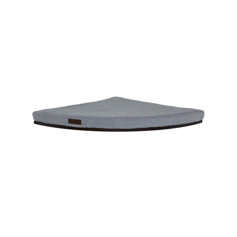 Cosyandozy - Korner, etagère chat angle gris wengé