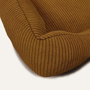 Cama, panier chien chat velours bronze s