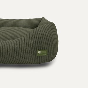 Cama, panier chien chat velours vert s